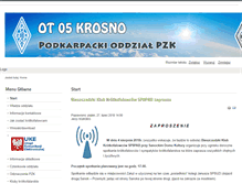 Tablet Screenshot of otpzk05.pl